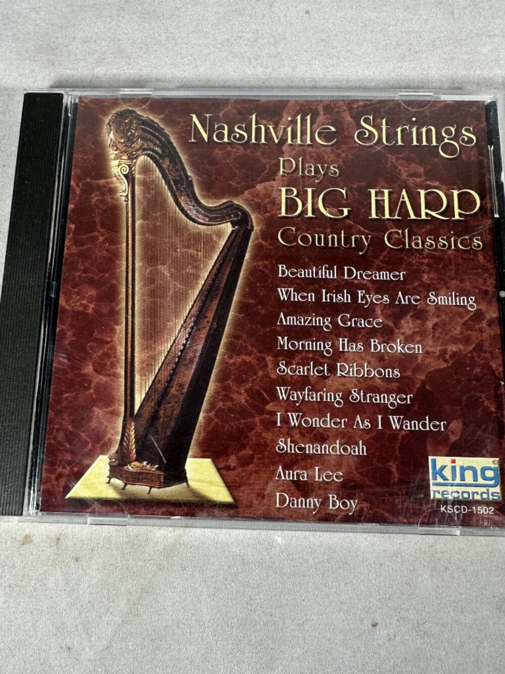 Nashville Strings Plays Big Harp Country Classics CD Album